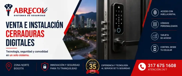 Venta e Instalación Cerraduras Digitales en norte de bogotá